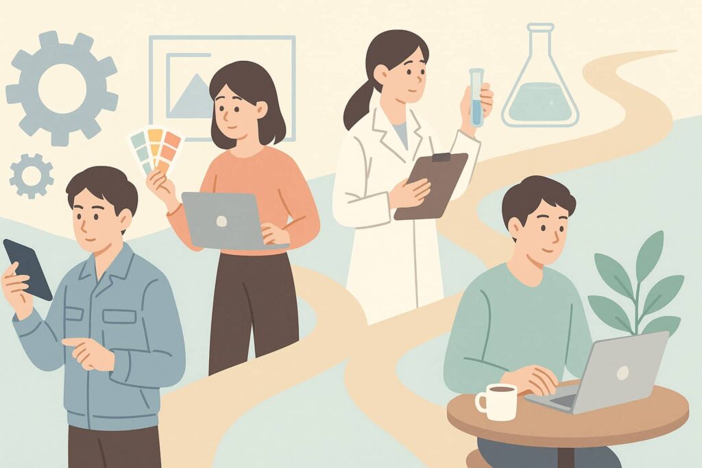 管理職以外の仕事で輝くキャリアパス