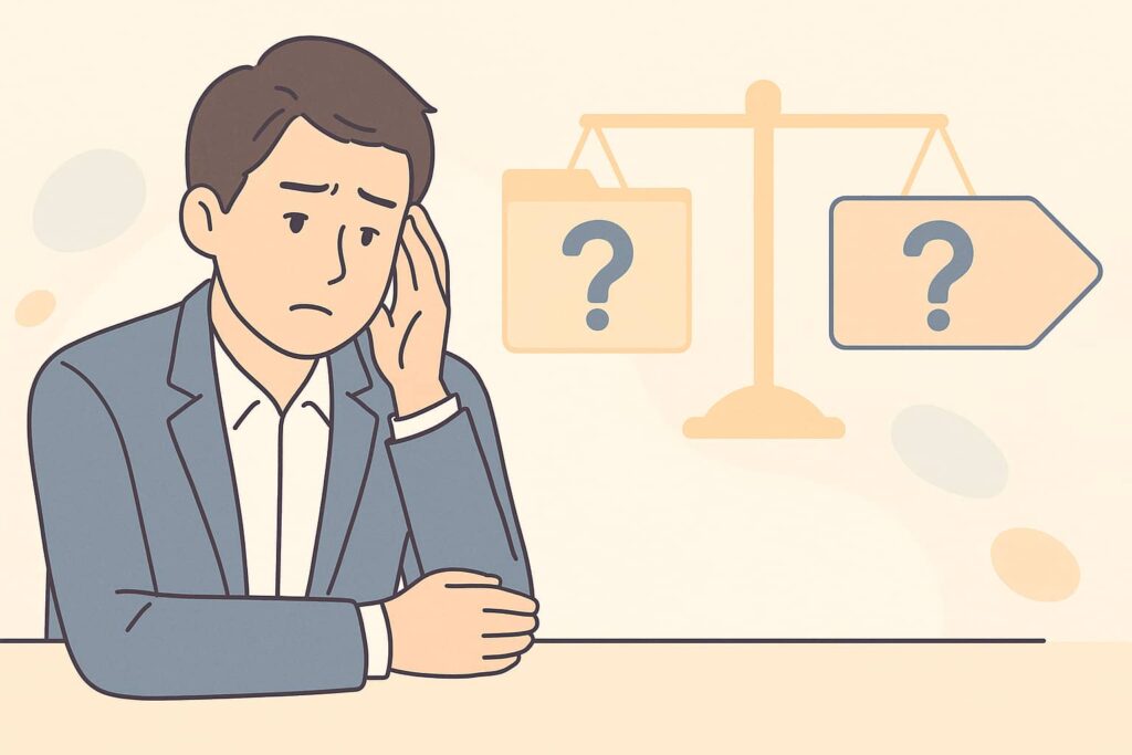 仕事を辞めたいと感じた時の判断基準