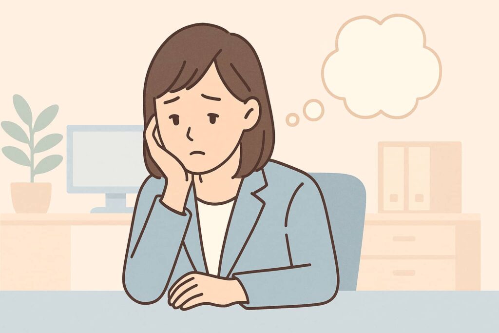 仕事で自己肯定感が下がる原因と心理的特徴