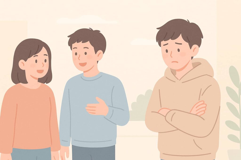 友達との関係が続かない原因