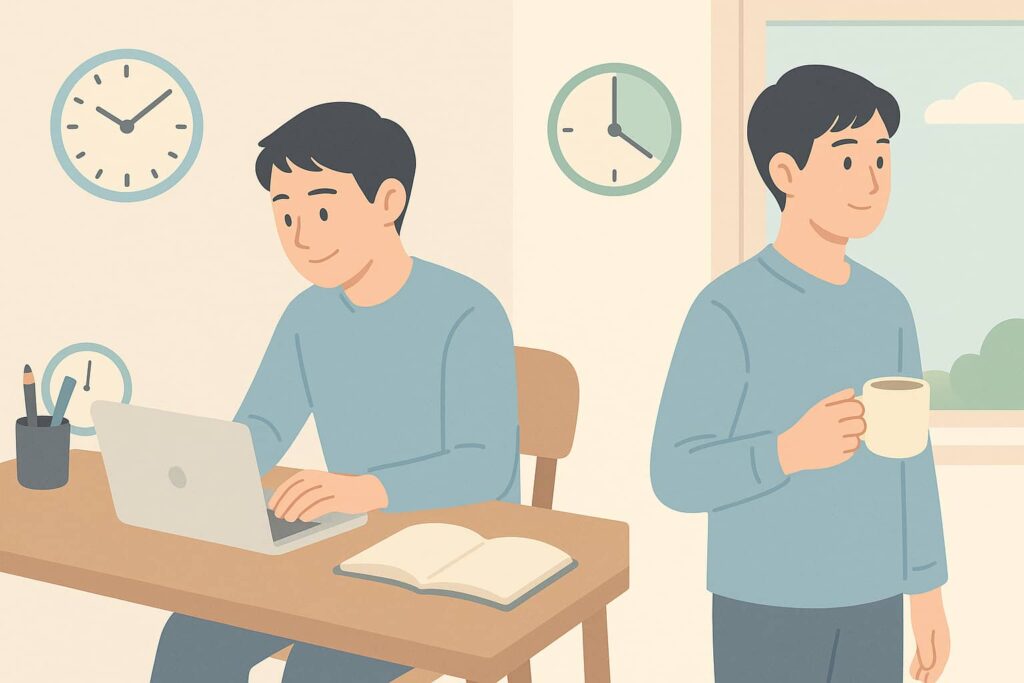 生産性を高める52分17分の法則の導入