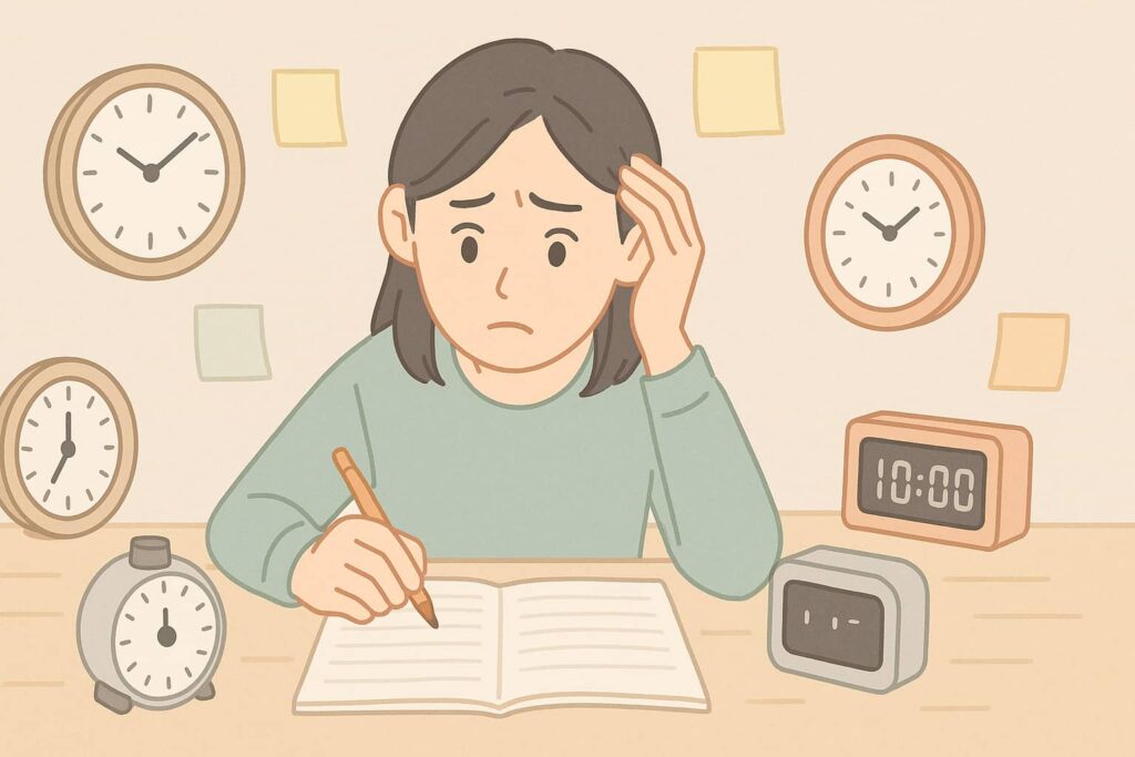 完璧主義者が陥る時間管理の強迫観念