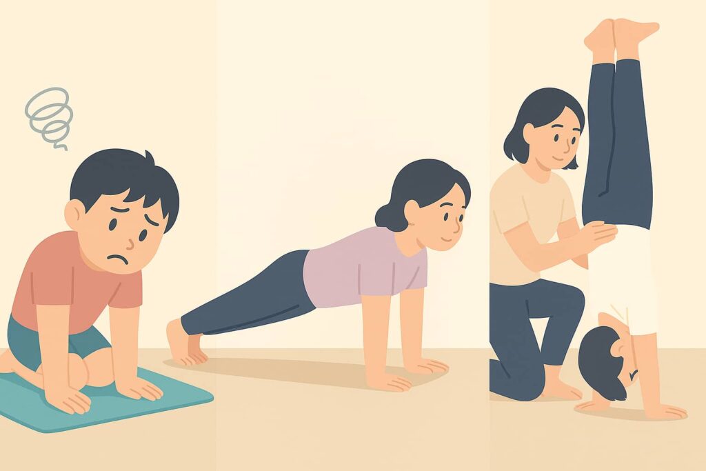 倒立ができない原因と解決策