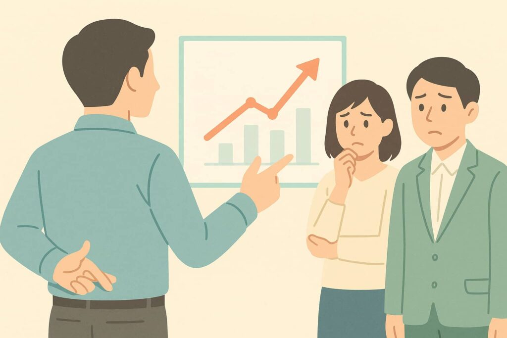 評価のために嘘の報告が蔓延するリスク