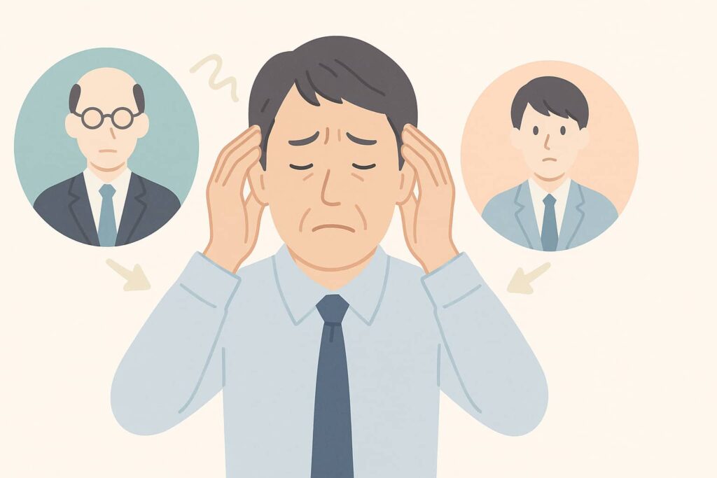 40代で自信喪失するミドルの役割葛藤