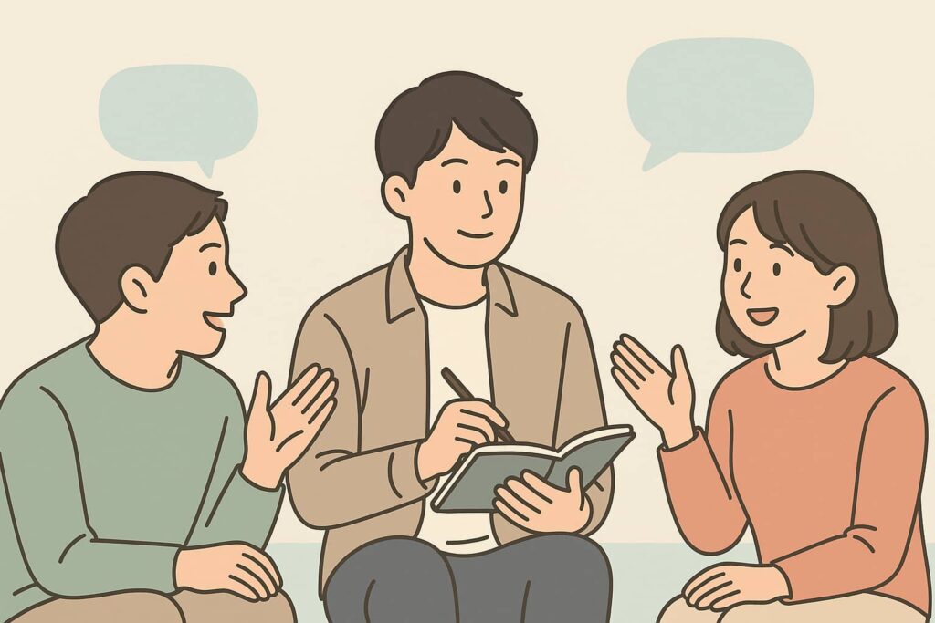 就活で差がつく他己分析の具体的な進め方