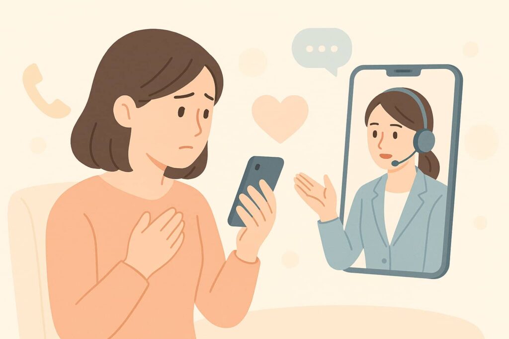 悩みを抱え込まないための相談窓口