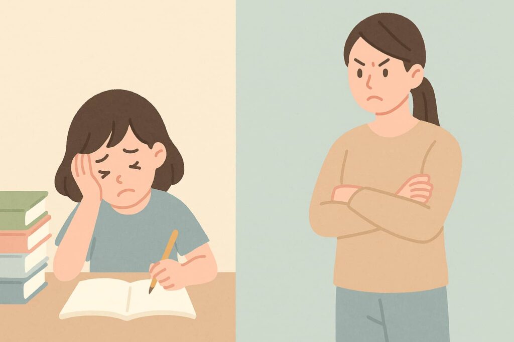 行き過ぎた教育虐待の具体的な行動例