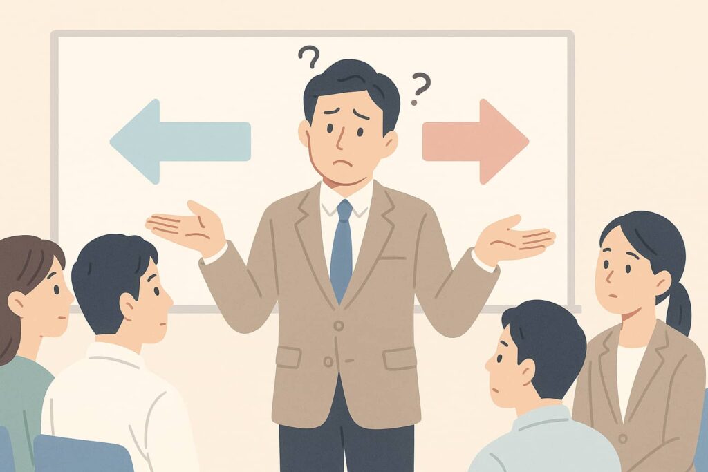 指導力が発揮できない根本的な理由