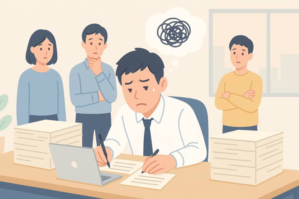 リーダーシップがない人の典型的な特徴