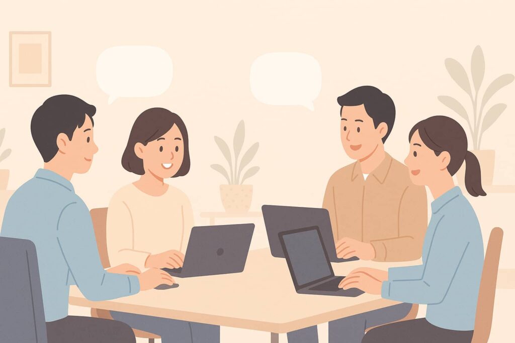 職場の人間関係と距離感