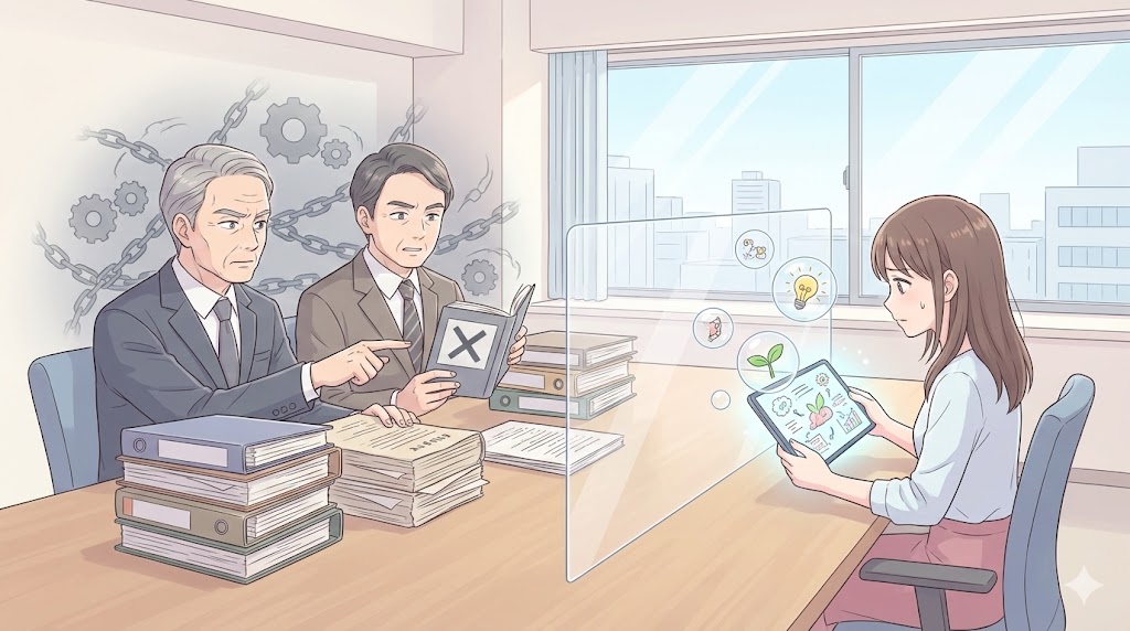 イノベーションを阻害する欠点