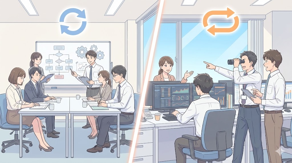 OODAとPDCAの違いと使い分け