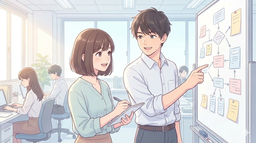 本来の目的は業務改善と能力開発