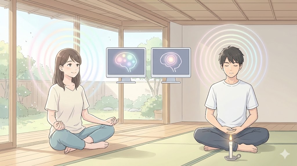 マインドフルネスと瞑想の違いを定義と脳科学から解説