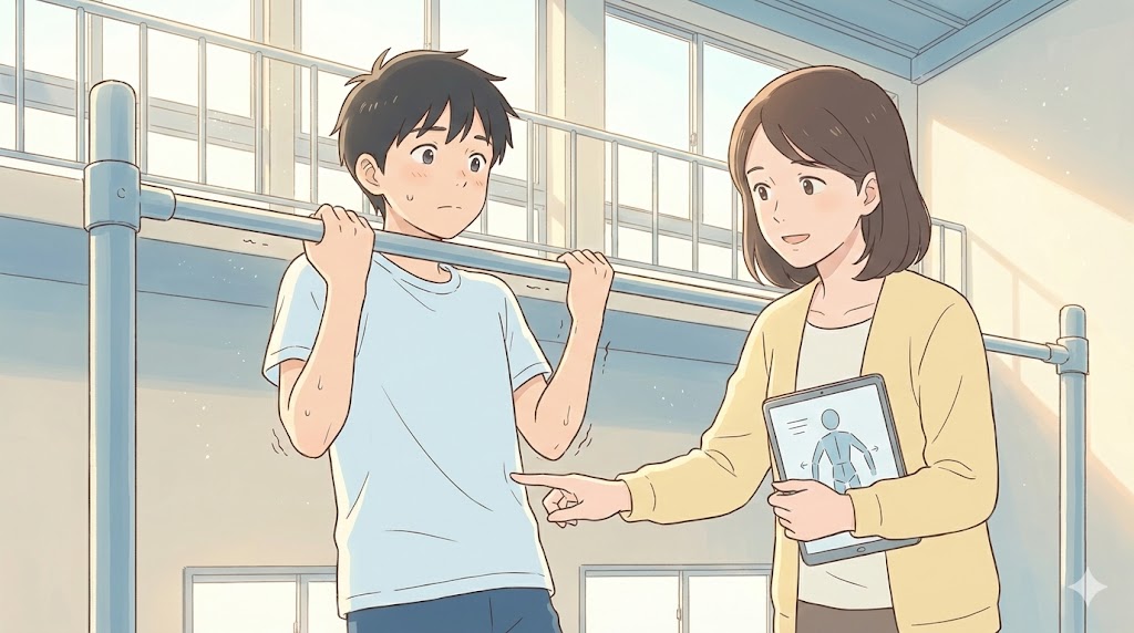 できない原因は筋力不足なのか