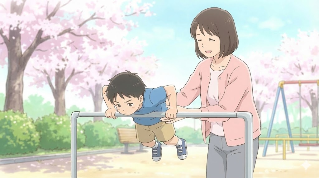 親がサポートする安全な補助の方法