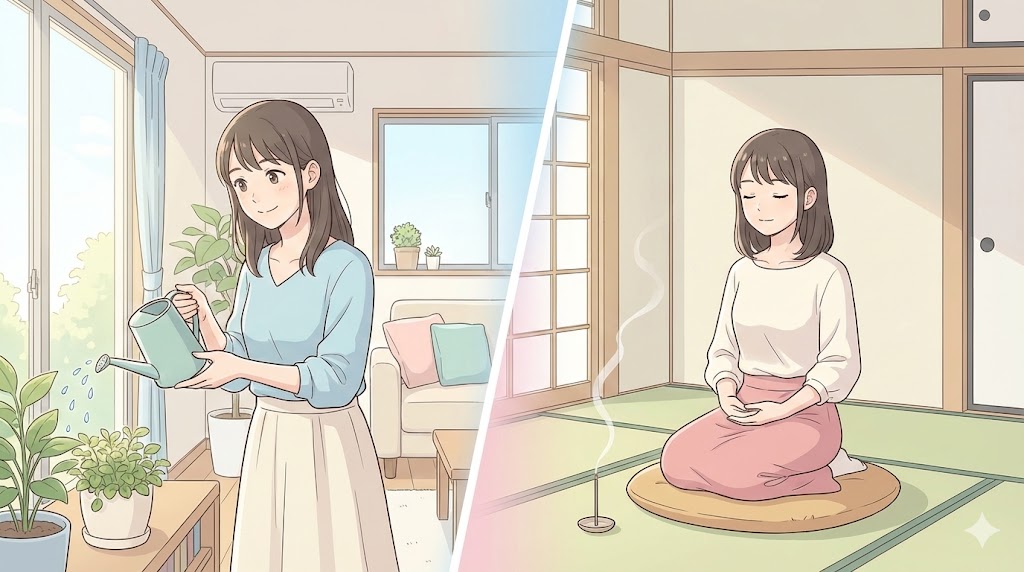 マインドフルネスと瞑想の違いをやり方や効果から比較