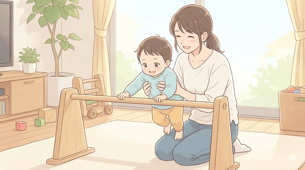 1歳から始めるぶら下がり練習のコツ