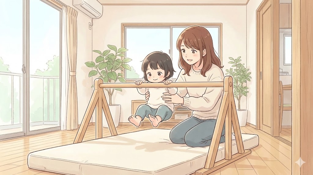 鉄棒のぶら下がりは何歳から安全にできる？