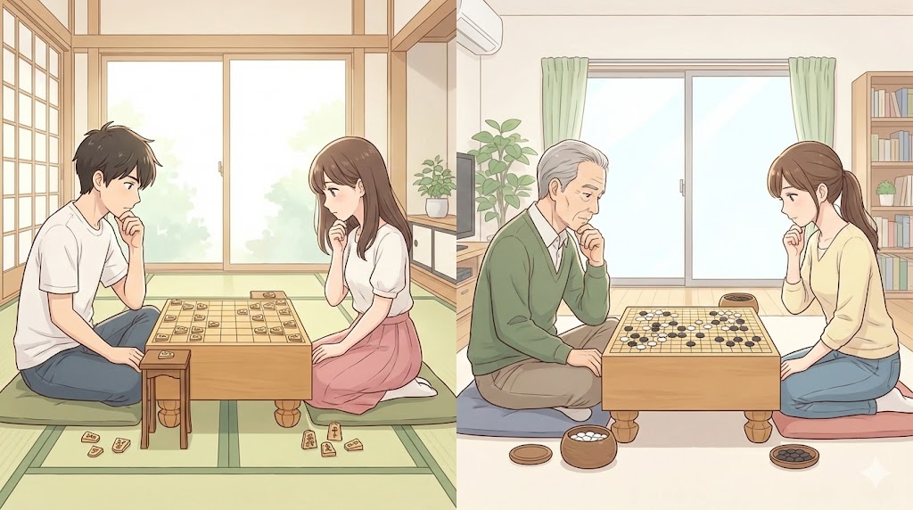 将棋と囲碁はどっちが難しいか比較