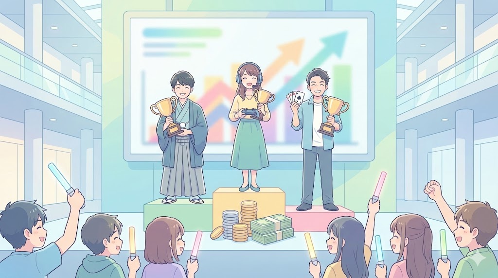 賞金と人気で選ぶメンタルスポーツランキング