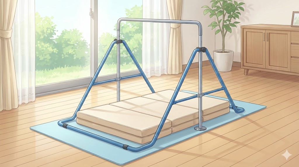 室内鉄棒におすすめのマットと選び方