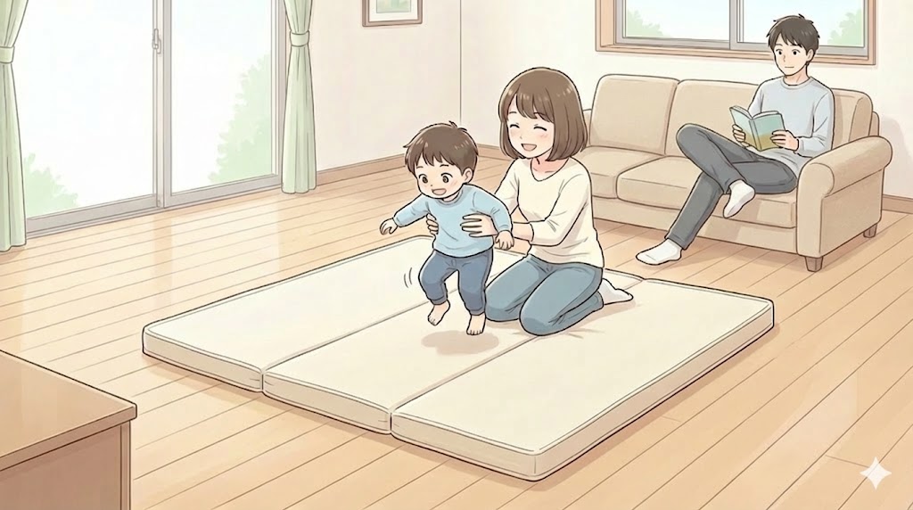 厚手の折りたたみマットが選ばれる訳