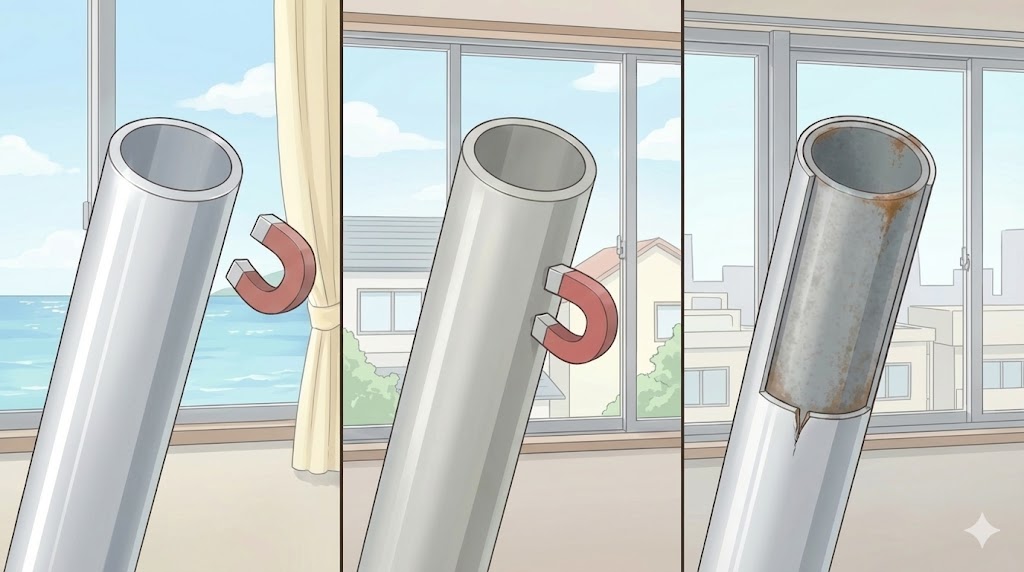 錆びにくいステンレス素材の条件