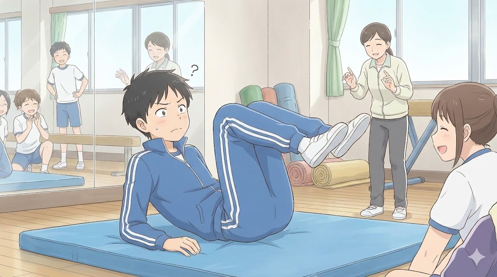 中学生で後転ができない原因と体の変化