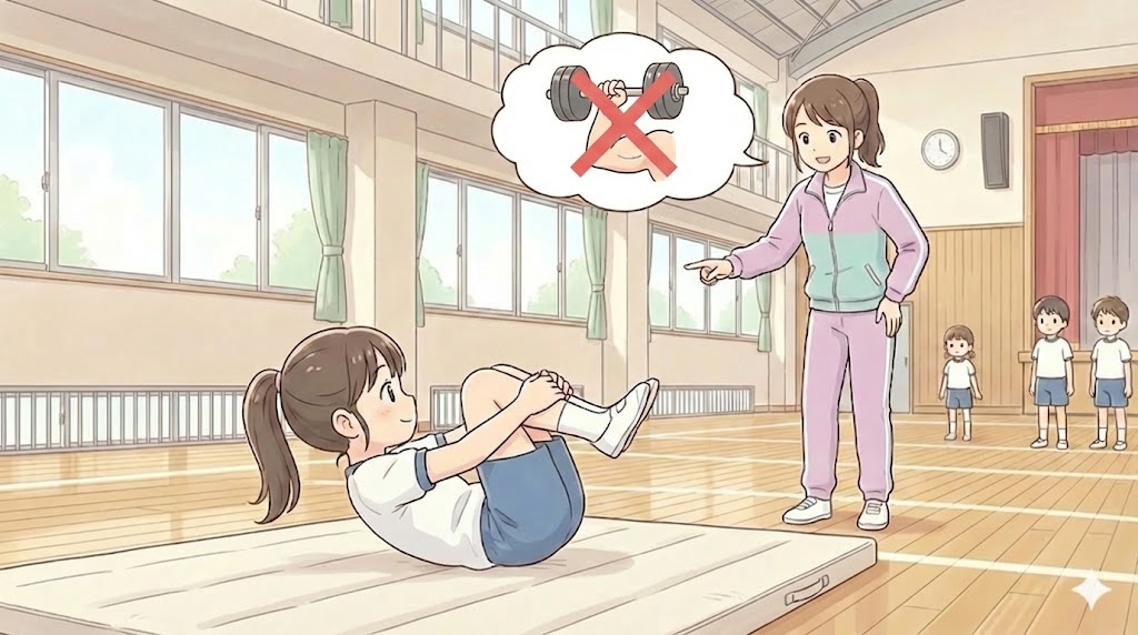 筋力不足で体が持ち上がらない場合