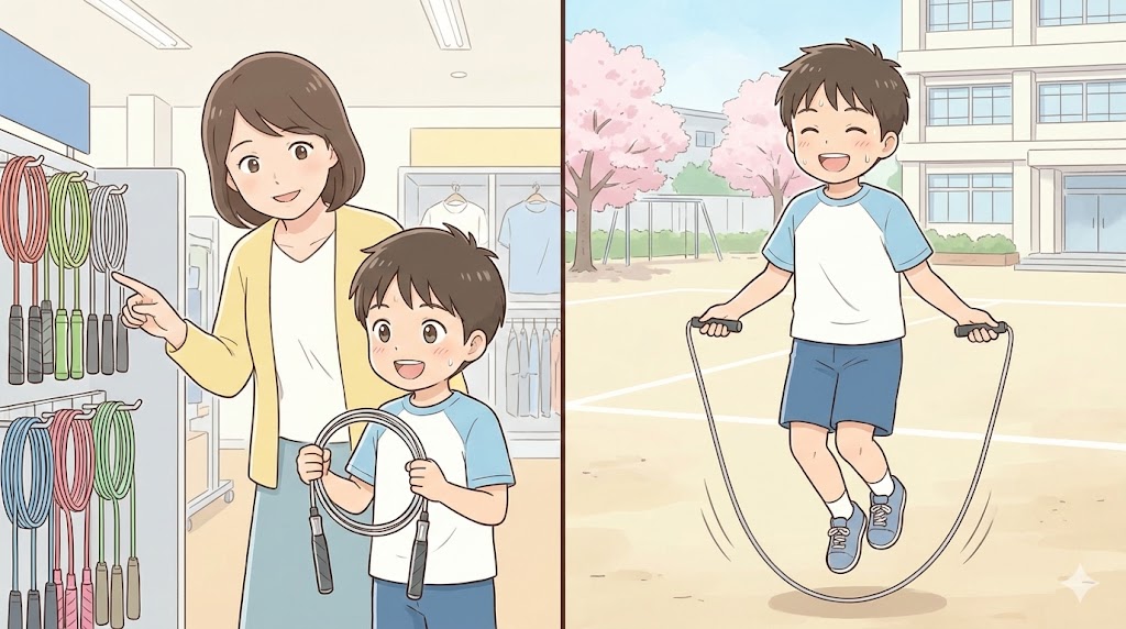 二重跳びにおすすめの高機能な縄跳び