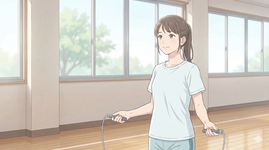 息が切れにくい呼吸と視線