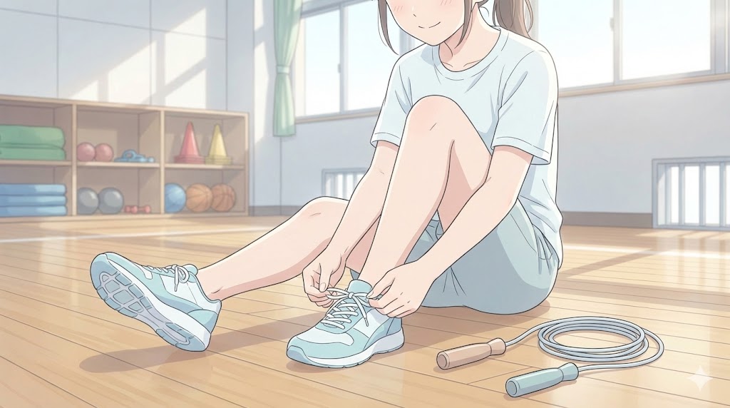 縄跳びの疲れない飛び方を助ける道具と応用