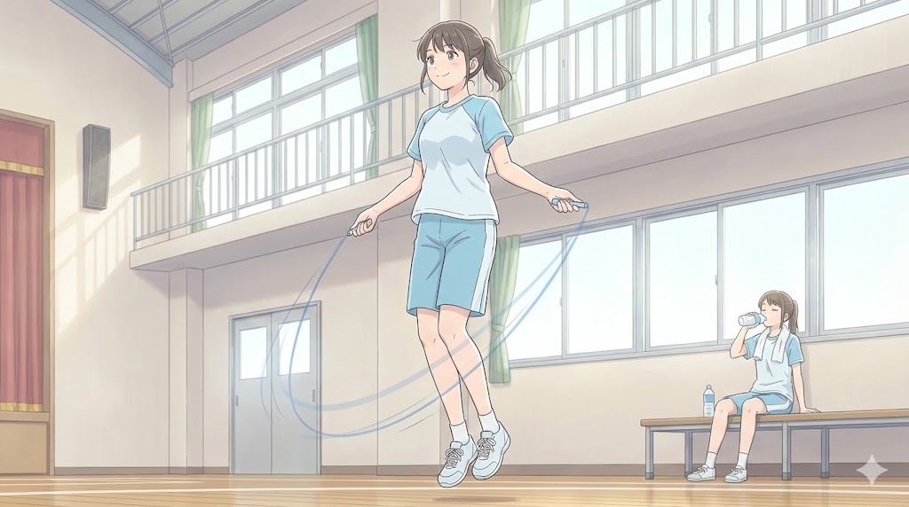 二重跳びを楽に続ける技術