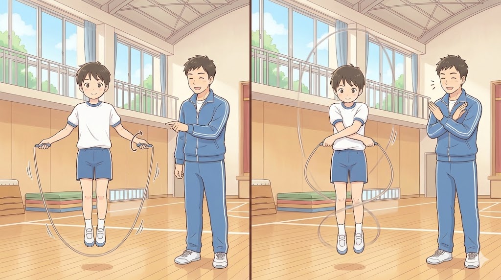 二重跳びとはやぶさの違いを理解する