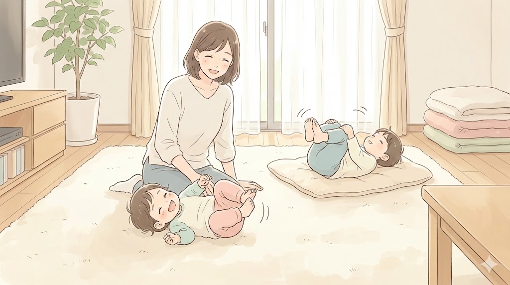 3歳から始める前転練習のステップ