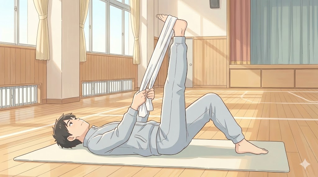 必要な柔軟性とストレッチ