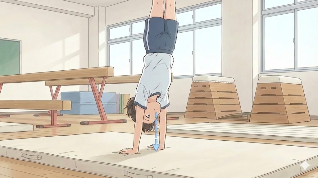 綺麗な姿勢を作る視線のポイント