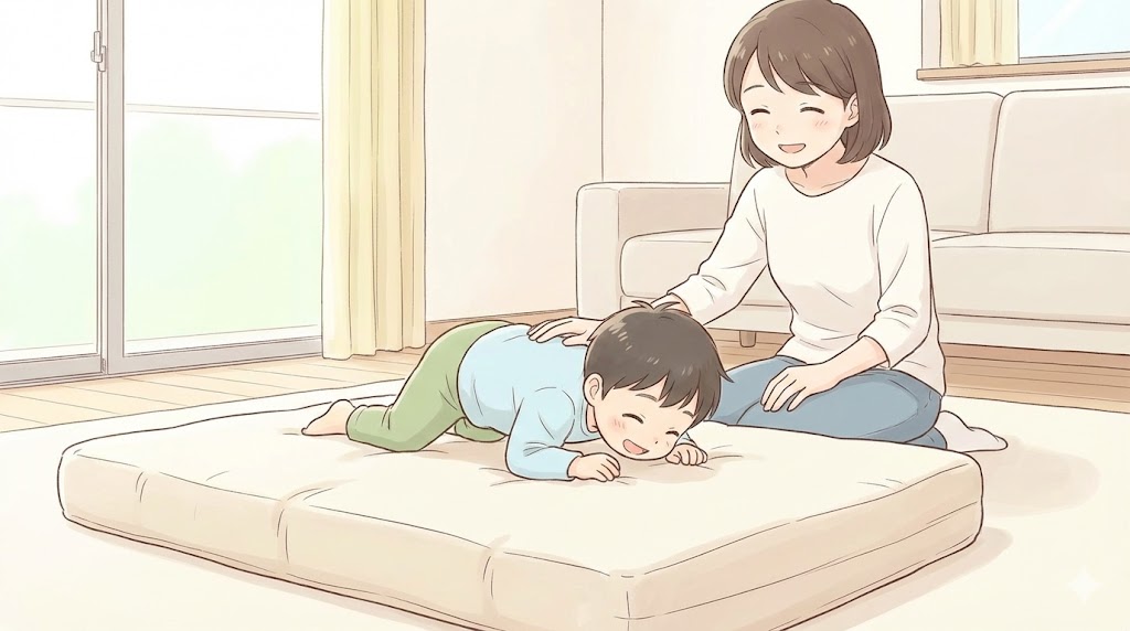 幼児が恐怖心をなくす安全な練習方法