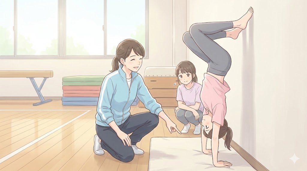 怪我を防ぐ壁倒立のポイントと効果