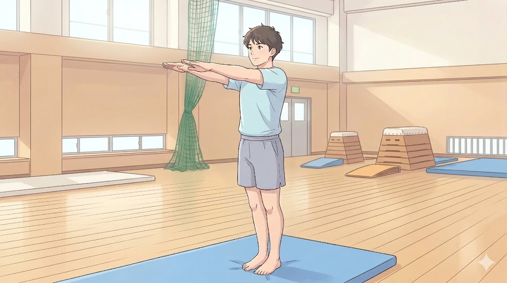 着地方法の違いとエネルギー変換