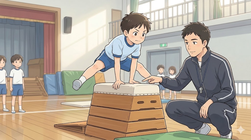 失敗を防ぐ開脚跳びのコツと原因