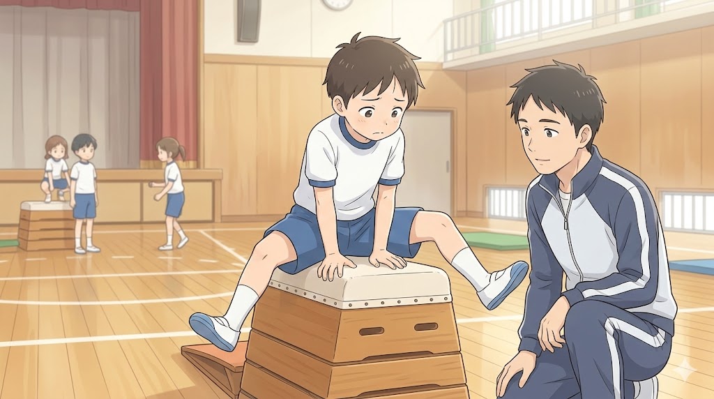 小学生が開脚跳びをできない理由