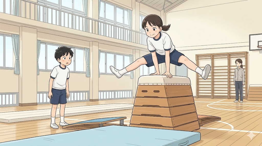 小学生中学年の跳び箱の目安とすごい基準