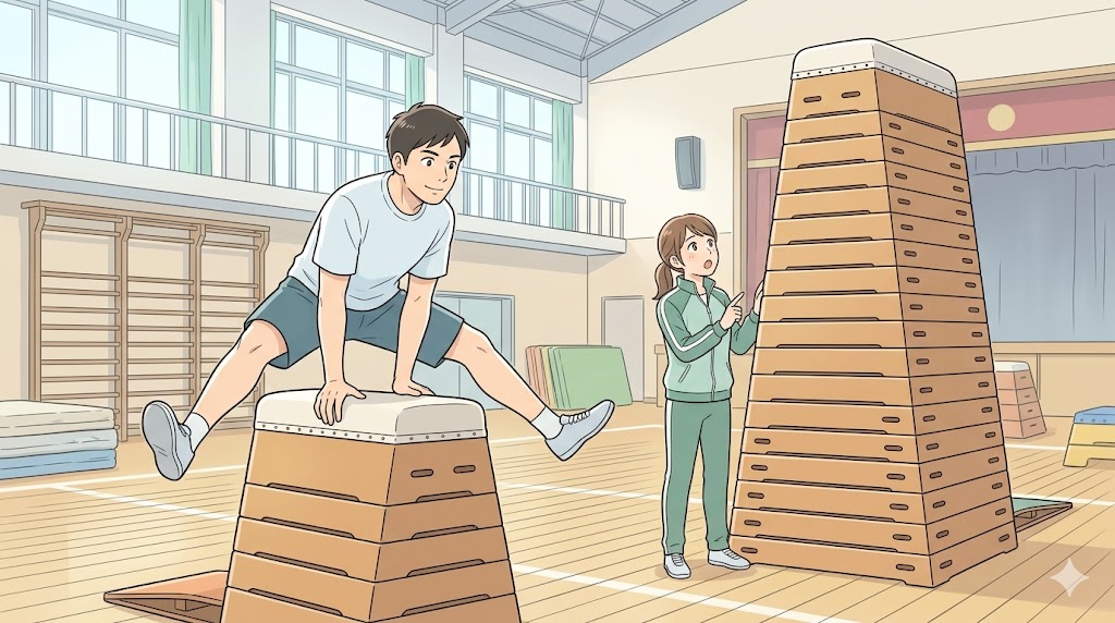 大人の跳び箱の目安とすごい到達点