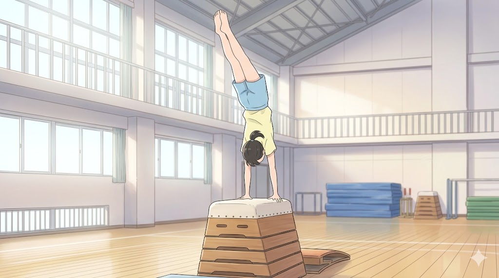 跳び箱のハンドスプリングを成功させるコツ