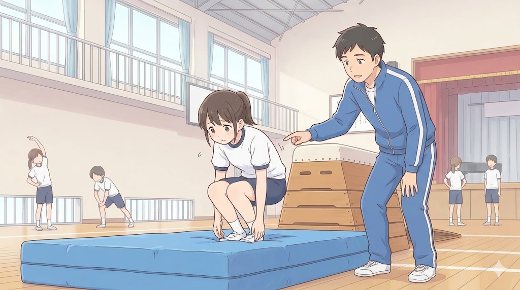 着地が低くなってしまう原因