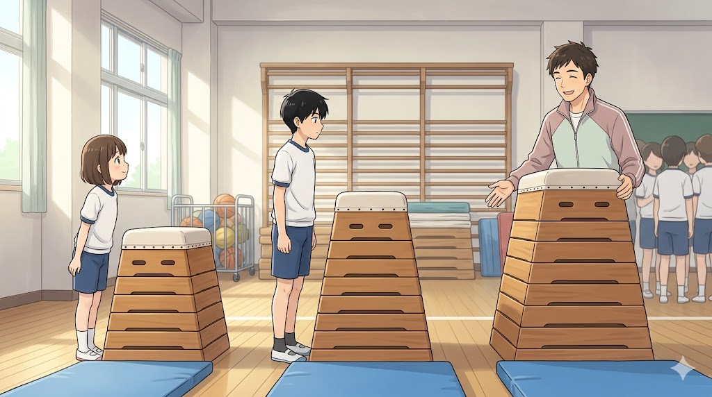 跳び箱の高さに関する寸法と規格