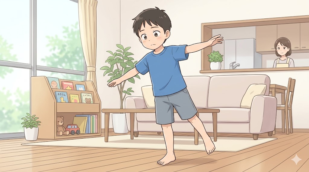 バランス感覚が育ちにくいお子さんに共通する3つの特徴